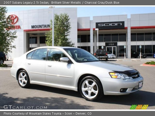 2007 Subaru Legacy 2.5i Sedan in Brilliant Silver Metallic