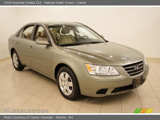 2009 Hyundai Sonata GLS in Natural Khaki Green