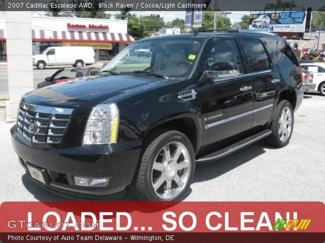 2007 Cadillac Escalade AWD in Black Raven