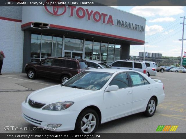 2002 Toyota Camry SE in Super White