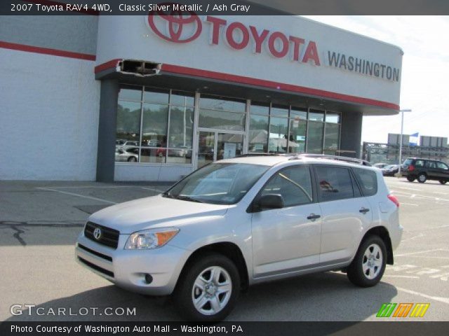 2007 Toyota RAV4 4WD in Classic Silver Metallic