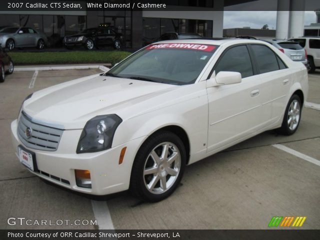2007 Cadillac CTS Sedan in White Diamond
