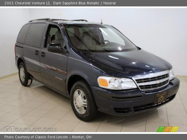 2001 Chevrolet Venture LS in Dark Sapphire Blue Metallic