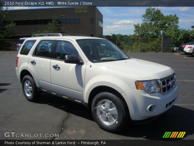 2010 Ford Escape XLS 4WD in White Suede