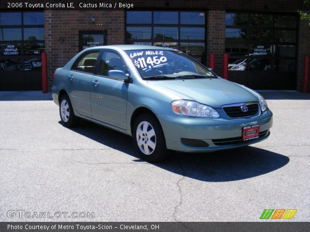 2006 Toyota Corolla LE in Cactus Mica