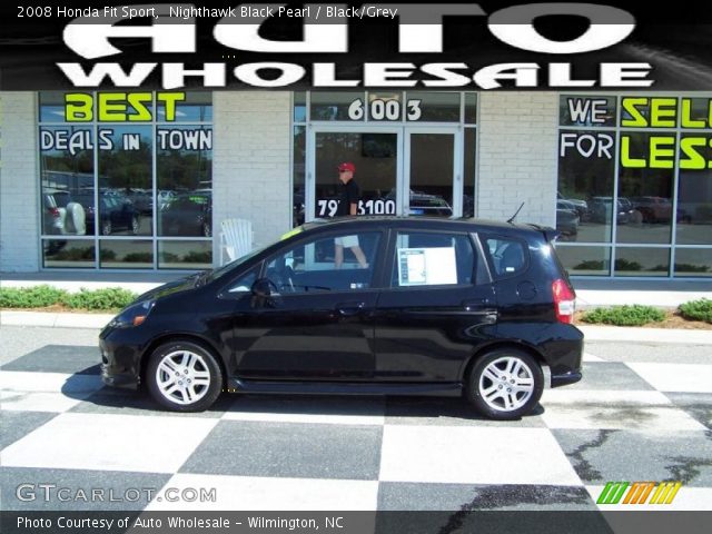 2008 Honda Fit Sport in Nighthawk Black Pearl