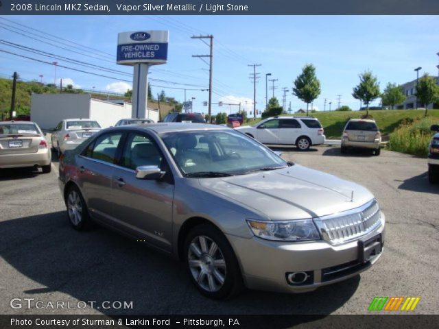2008 Lincoln MKZ Sedan in Vapor Silver Metallic