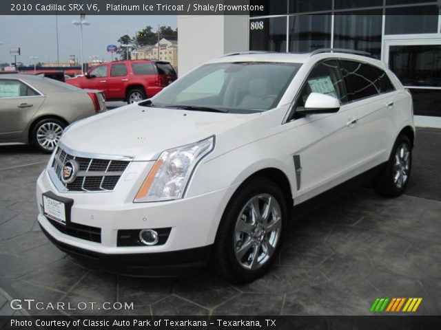 2010 Cadillac SRX V6 in Platinum Ice Tricoat