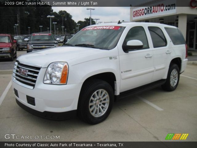 2009 GMC Yukon Hybrid in Summit White