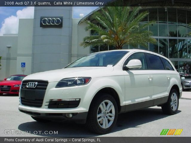 2008 Audi Q7 3.6 quattro in Calla White