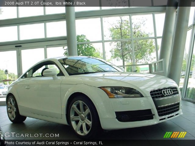 2008 Audi TT 2.0T Coupe in Ibis White