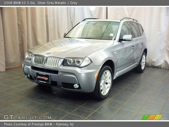 2008 BMW X3 3.0si in Silver Grey Metallic