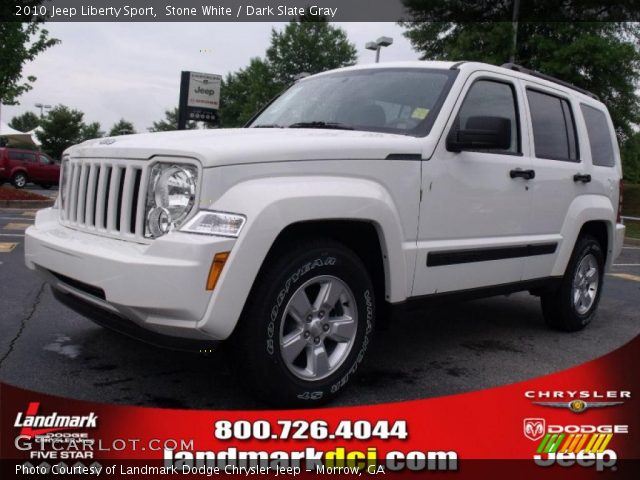 2010 Jeep Liberty Sport in Stone White