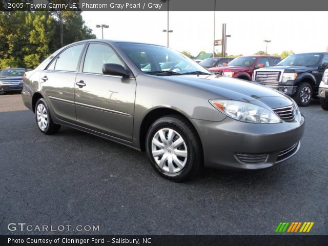2005 Toyota Camry LE in Phantom Gray Pearl