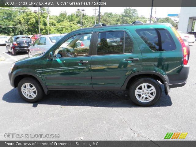 2003 Honda CR-V EX 4WD in Clover Green Pearl