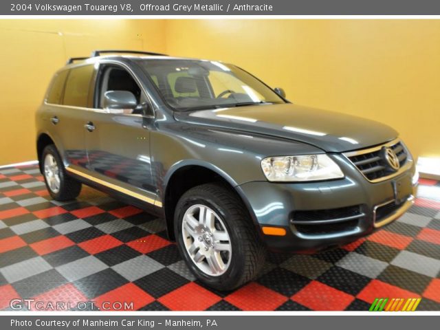 2004 Volkswagen Touareg V8 in Offroad Grey Metallic