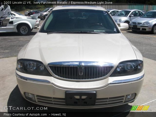 2003 Lincoln LS V6 in Ivory Parchment Metallic