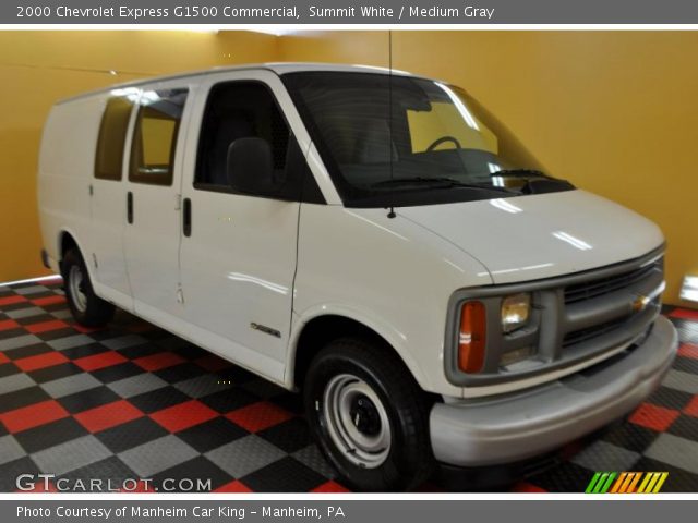2000 Chevrolet Express G1500 Commercial in Summit White