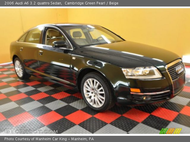 2006 Audi A6 3.2 quattro Sedan in Cambridge Green Pearl