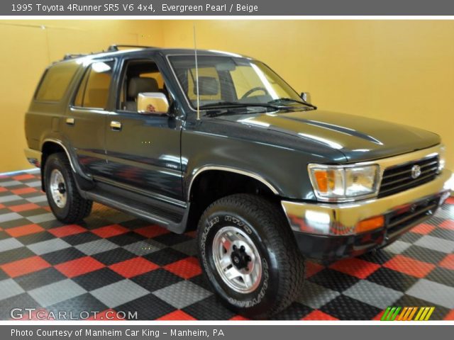 1995 Toyota 4Runner SR5 V6 4x4 in Evergreen Pearl