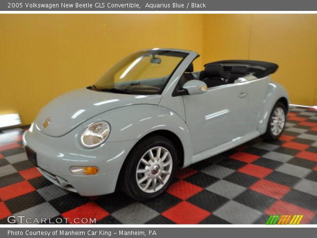 2005 Volkswagen New Beetle GLS Convertible in Aquarius Blue