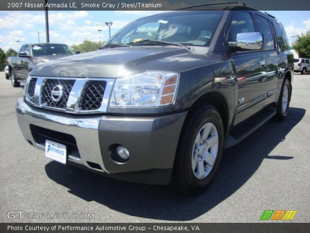 2007 Nissan Armada LE in Smoke Gray