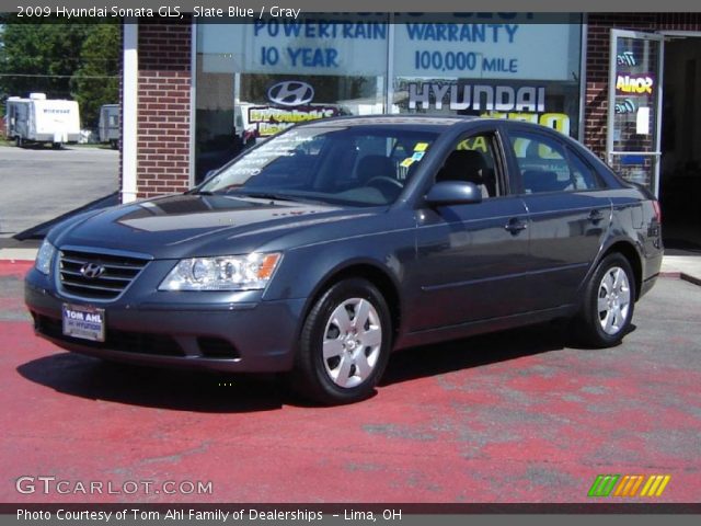 2009 Hyundai Sonata GLS in Slate Blue
