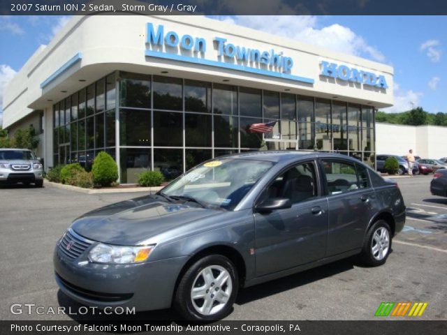 2007 Saturn ION 2 Sedan in Storm Gray