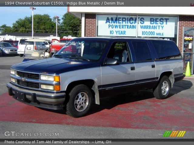 1994 Chevrolet Suburban C1500 in Indigo Blue Metallic