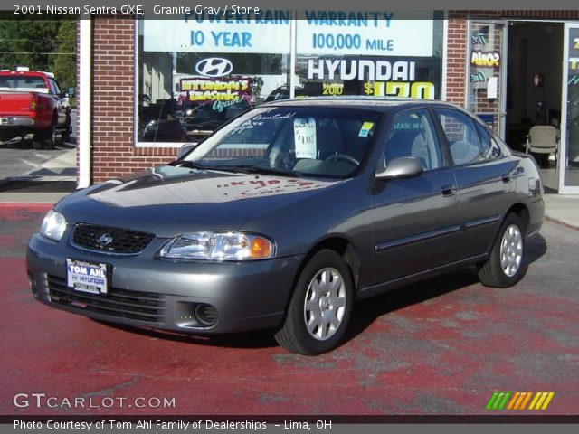 2001 Nissan Sentra GXE in Granite Gray
