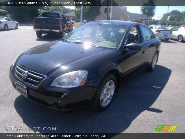 2004 Nissan Altima 2.5 S in Super Black