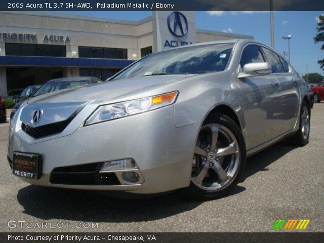 2009 Acura TL 3.7 SH-AWD in Palladium Metallic