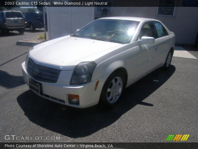 2003 Cadillac CTS Sedan in White Diamond