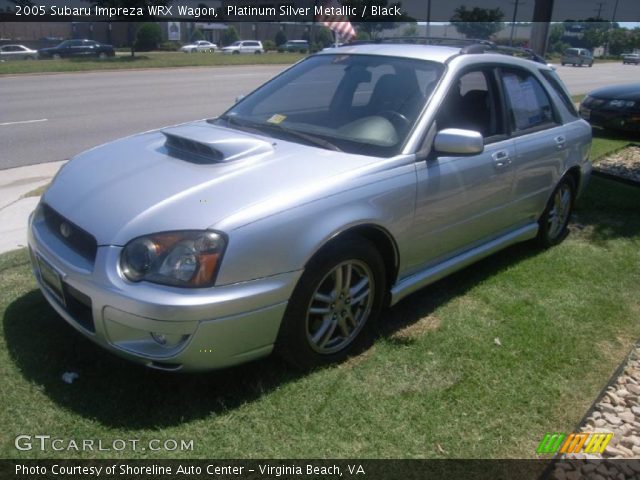 2005 Subaru Impreza WRX Wagon in Platinum Silver Metallic