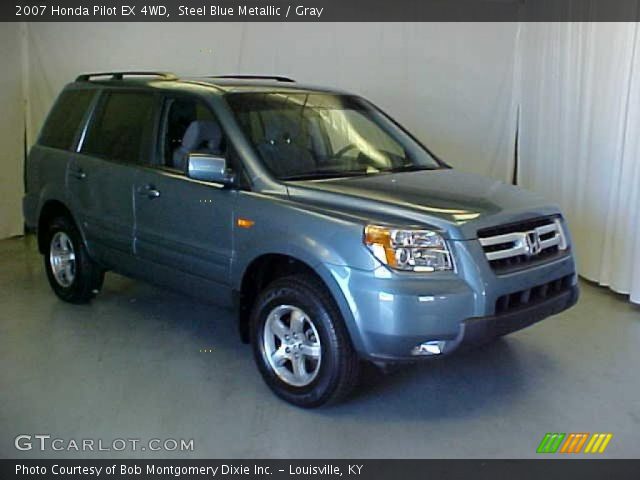 2007 Honda Pilot EX 4WD in Steel Blue Metallic