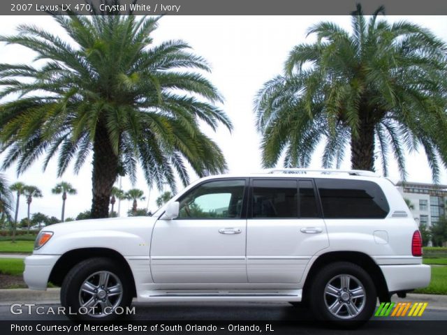 2007 Lexus LX 470 in Crystal White