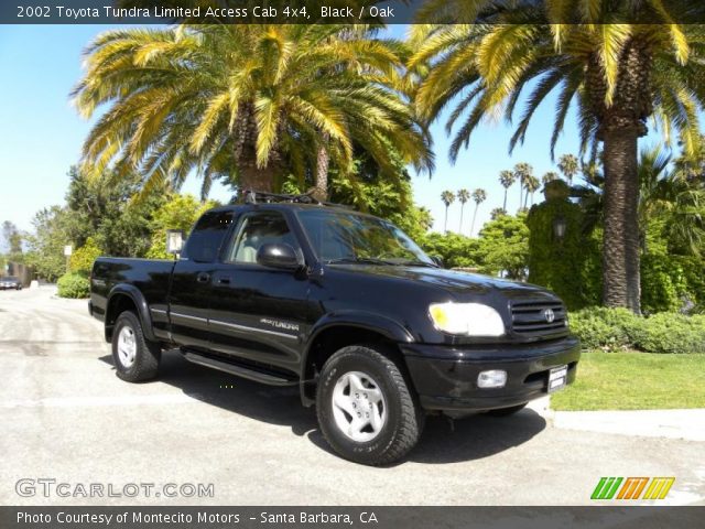 2002 Toyota Tundra Limited Access Cab 4x4 in Black
