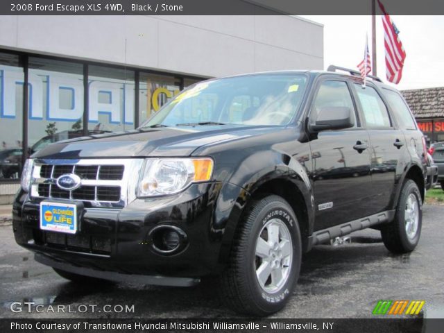 2008 Ford Escape XLS 4WD in Black