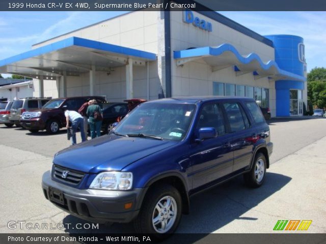 1999 Honda CR-V EX 4WD in Supermarine Blue Pearl