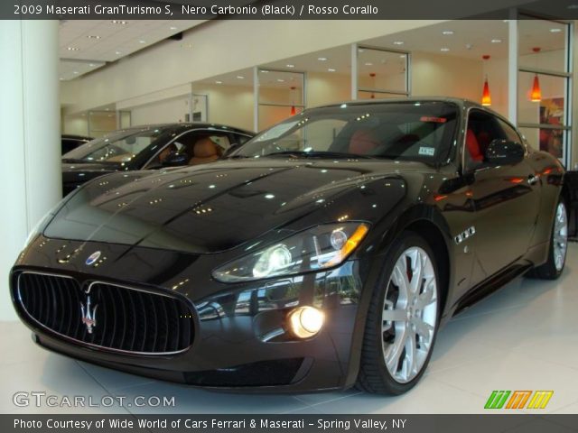 2009 Maserati GranTurismo S in Nero Carbonio (Black)