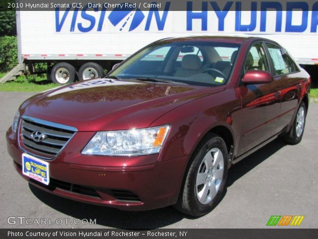 2010 Hyundai Sonata GLS in Dark Cherry Red