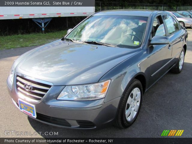 2009 Hyundai Sonata GLS in Slate Blue