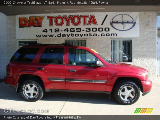 2002 Chevrolet TrailBlazer LT 4x4 in Majestic Red Metallic