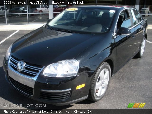 2008 Volkswagen Jetta SE Sedan in Black