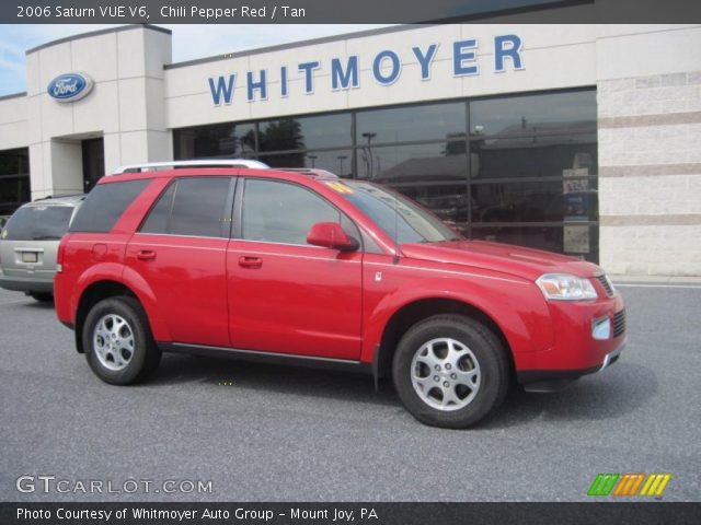 2006 Saturn VUE V6 in Chili Pepper Red
