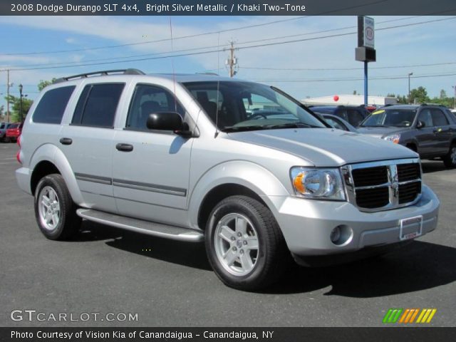 2008 Dodge Durango SLT 4x4 in Bright Silver Metallic
