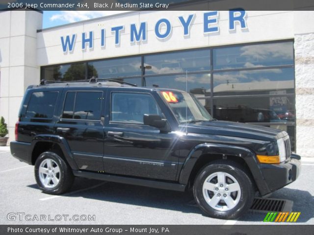 2006 Jeep Commander 4x4 in Black