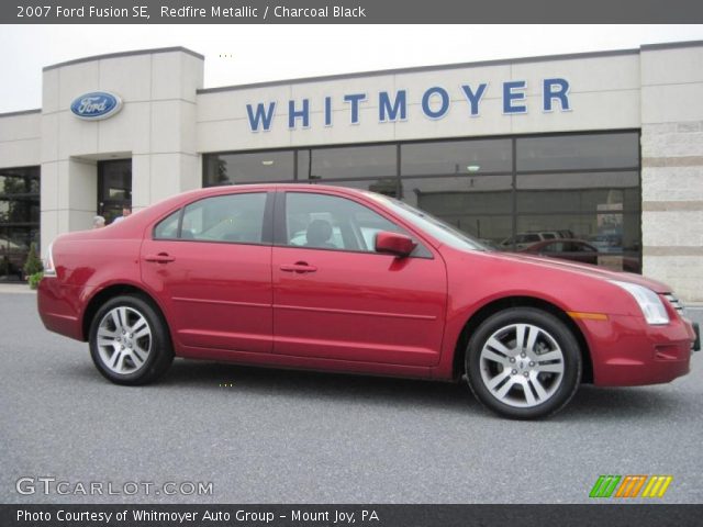 2007 Ford Fusion SE in Redfire Metallic