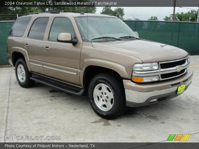 2004 Chevrolet Tahoe LT in Sandalwood Metallic