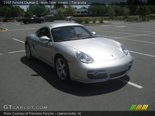 2007 Porsche Cayman S in Arctic Silver Metallic